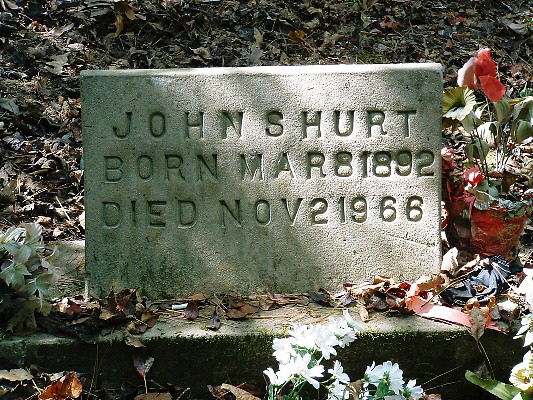 John Hurt's Grave