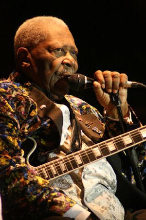 BB King  Copyright 2010 Pete Evans. All Rights Reserved.