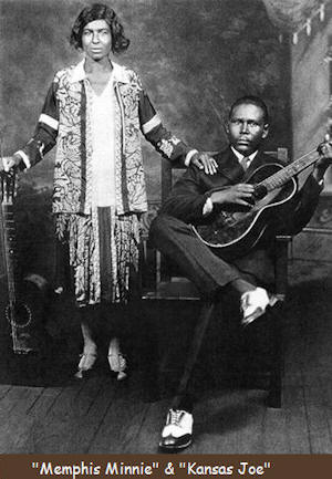 "Memphis Minnie" and "Kansas Joe"