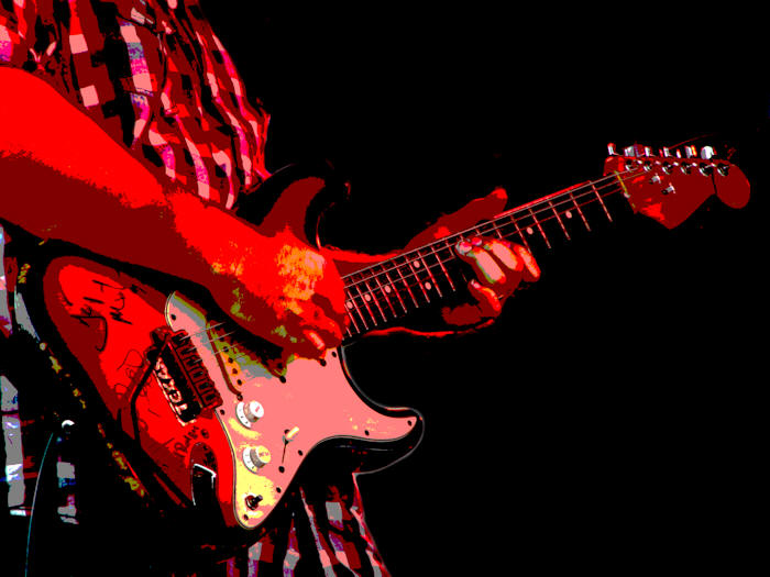 Tommy Allen's Strat © Copyright 2010 Alan White. All Rights Reserved.
